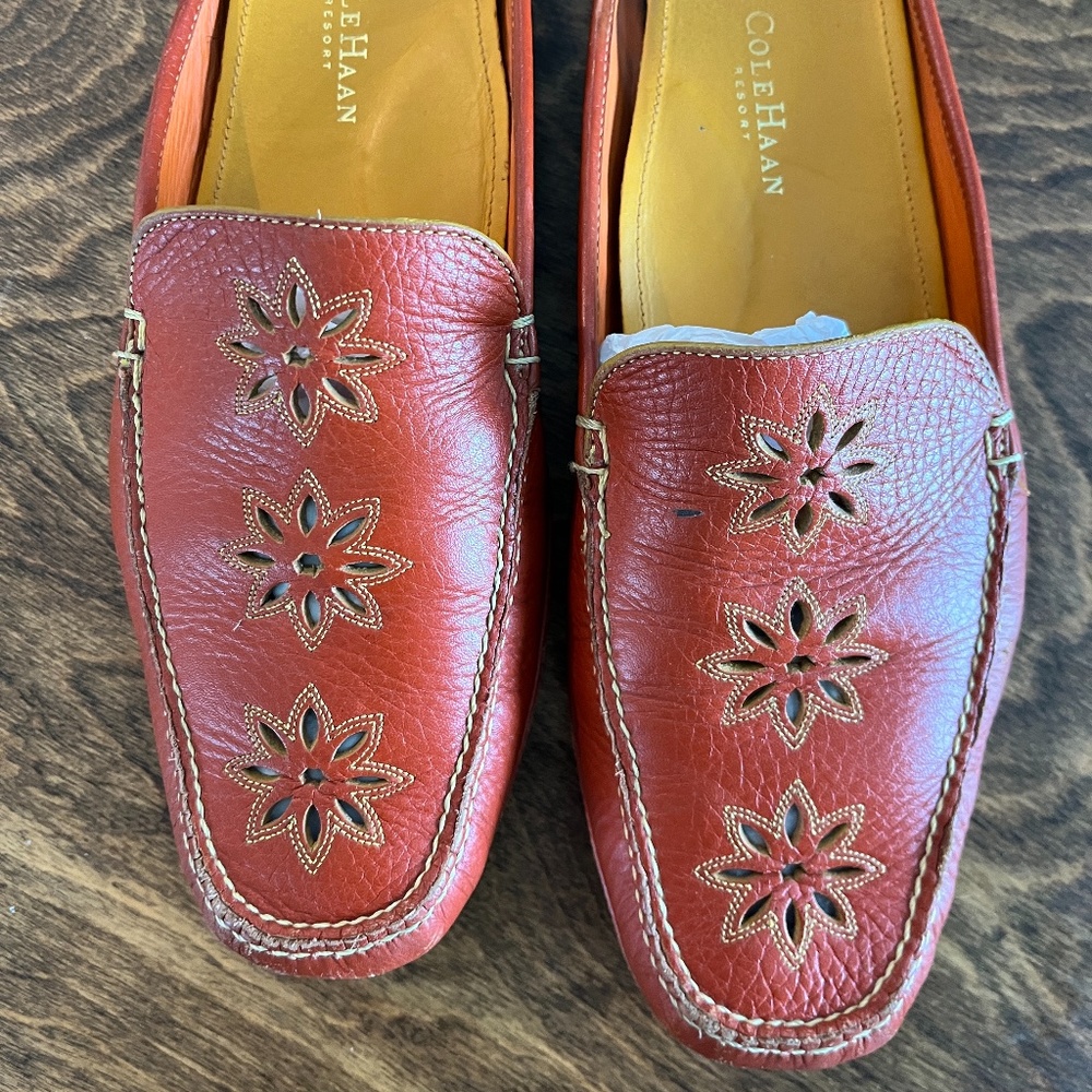 Cole Haan Leather Slides/Mules